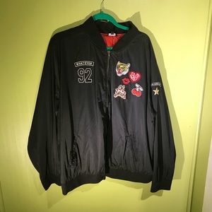 Torrid Patch Bomber Jacket